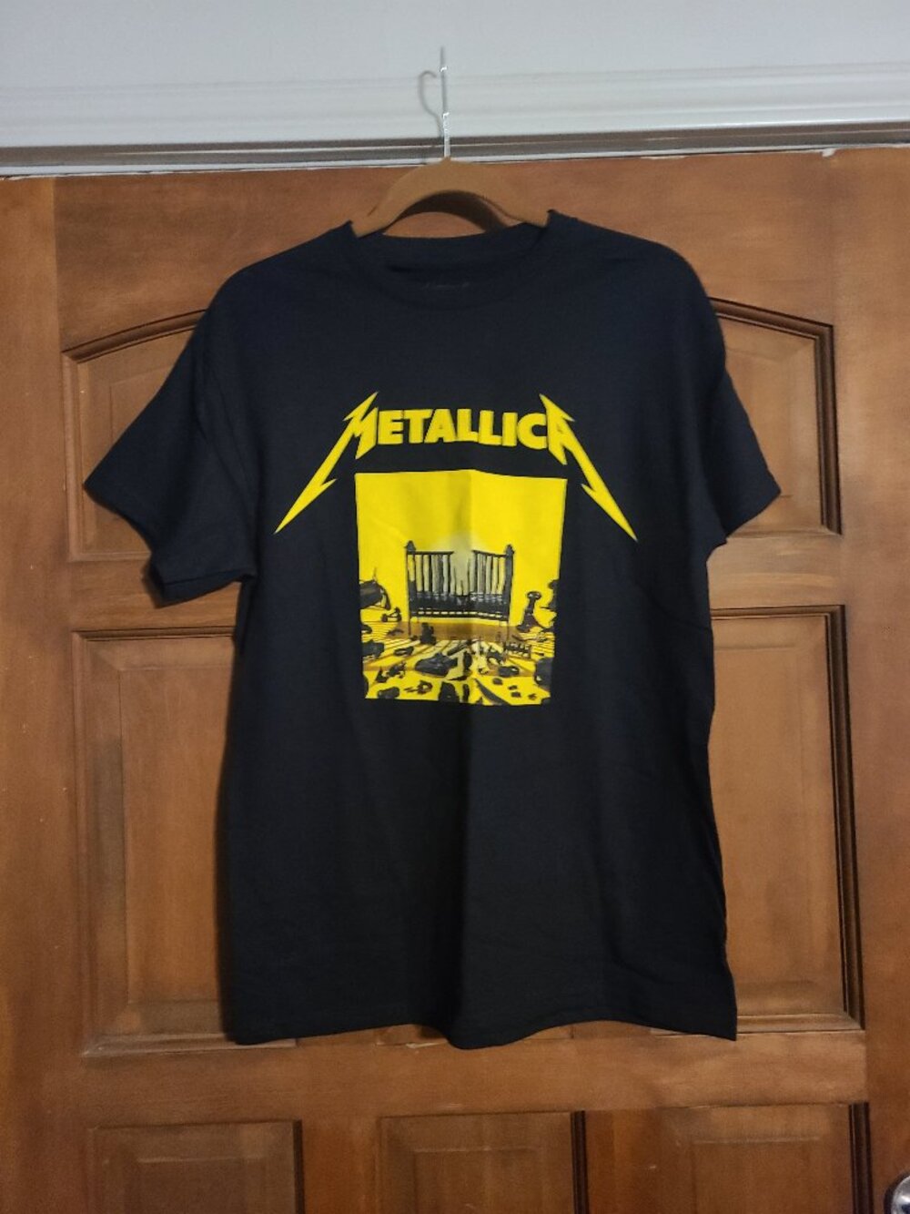 Metallica 72 Seasons Squared Cover T-Shirt Black New Sz M